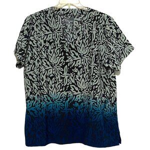 Butter‎ Soft Floral Scrub Top XL